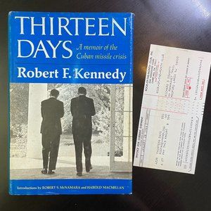 SUPER RARE Thirteen Days - Robert F Kennedy Brand New Unopened 1st Ed. w/Receipt